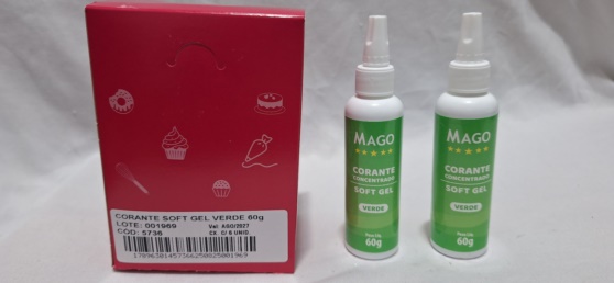 CORANTE GEL  VERDE 60ML